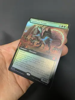 MTG Magic The Gathering Vaultborn Tyrant Extended Art Foil MINT - Image 3