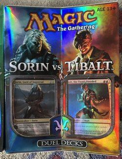MTG SEALED Magic the Gathering Duel Decks Sorin vs Tibalt - Two 60 Card Decks - Image 1
