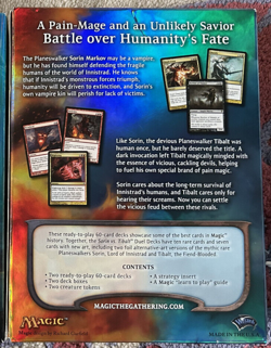 MTG SEALED Magic the Gathering Duel Decks Sorin vs Tibalt - Two 60 Card Decks - Image 4