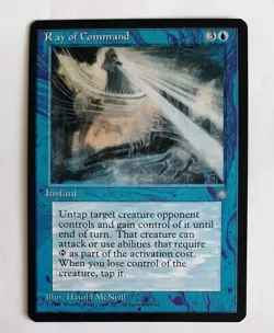 ►RAY OF COMMAND ►ICE AGE 1995 ICE AGE ►NM ►BLUE ►MAGIC THE GATHERING ►MTG - Image 1