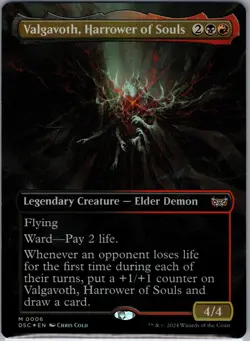 Valgavoth, Harrower of Souls Borderless FOIL MTG LP-NM - Image 1