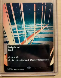 Strip Mine (0085)(Borderless) Edge of Eternities - MTG Regular Finish - Image 1