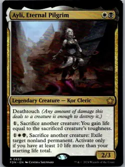 #652 Ayli, Eternal Pilgrim Foundations Rare - Image 1