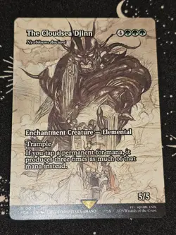 The Cloudsea Djinn 0016, Final Fantasy, FIN MTG TCG - Image 2