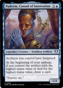 MTG Padeem, Consul of Innovation (109) | NM | Commander Masters (CMM) - Image 1