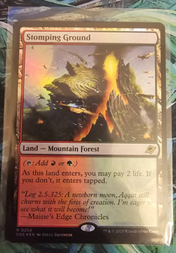 MTG - Stomping Ground - Edge of Eternities - Foil- MTG - Image 1