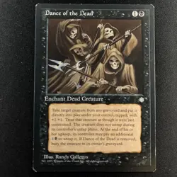 Magic the Gathering - Ice Age Dance of the Dead 1995 6 Uncommon - Image 1