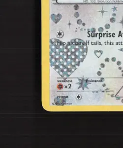 Eevee RC14/RC25 Legendary Treasures Reverse Holo Pokemon Card LP - Image 5
