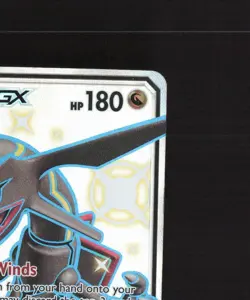 Rayquaza GX 177a/168 Celestial Storm Full Art Shiny Holo Rare Pokemon Card DMG - Image 4