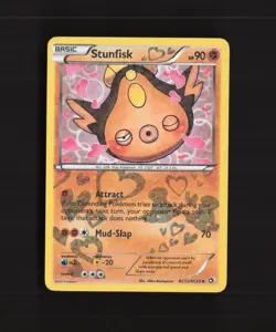 Stunfisk RC12/RC25 Legendary Treasures Reverse Holo Pokemon Card MP - Image 1