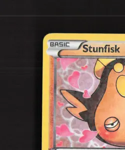 Stunfisk RC12/RC25 Legendary Treasures Reverse Holo Pokemon Card MP - Image 3
