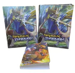 Pokemon Album card holders Lot Of 3 Folder Binder Trading card file NEW -READ - Image 1