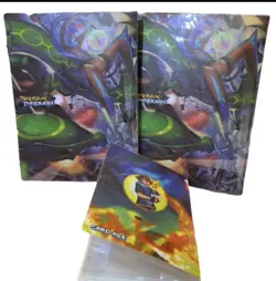 Pokemon Album card holders Lot Of 3 Folder Binder Trading card file NEW -READ - Image 2