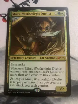 Mirri Weatherlight Duelist 026 MTG Secret Lair Drop Series Foil Card - Image 1