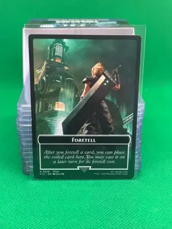 MTG Final Fantasy Commander - Foretell & Treasure [Token] - Image 1