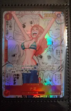 🔥 Nami Manga OP01-016 PRB Super Parallel NM- One Piece Card Game - US Seller - Image 1
