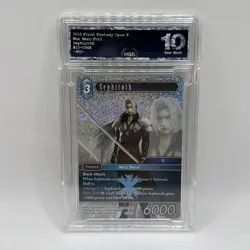 Final Fantasy TCG Opus 10 - Sephiroth 10-034H Foil Graded 10 Gem Mint Card - Image 1