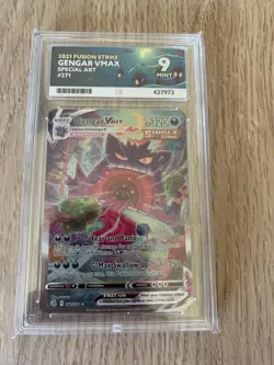 Pokemon Card Gengar VMAX Special Art 271/264 Ace 9 Mint Fusion Strike - Image 1