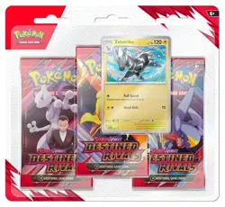 Pokemon SV10 Scarlet & Violet Destined Rivals Blister 3 Packs With Promo Card... - Image 1