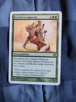Spanish Greater Good Beneficio superior MTG Magic the Gathering - Image 1