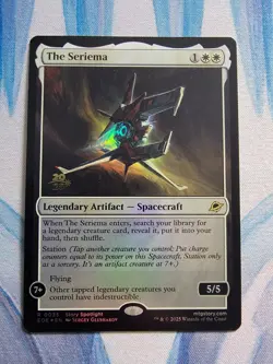 MTG The Seriema PRERELEASE FOIL **NM** Edge of Eternities (EOE) - Image 1