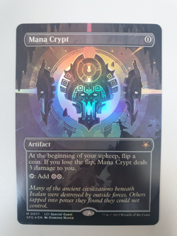 Magic the Gathering MtG Mana Crypt Ixalan Special Guest Foil NM - Image 1
