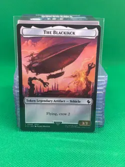 MTG Final Fantasy Commander - The Blackjack 3/3 & The Monarch [Token] - Image 1