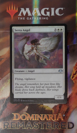 MTG DMR: Serra Angel (Creature Angel) Regular Uncommon Foil 025/261 - Image 1
