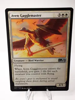 MTG - M21 - Aven Gagglemaster - #005 - Lightly Played - Image 1