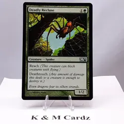 MTG - M13 - Deadly Recluse - #165 - Lightly Played - Image 1