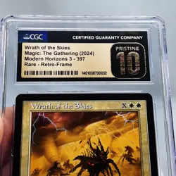 MTG - Modern Horizons 3 - Wrath of the Skies - #397 - Graded CGC Prestine 10 - Image 3