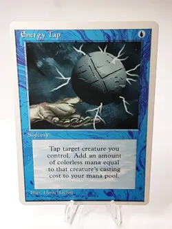 MTG - 4th Edition - Energy Tap - Common - Lightly Played - Image 1
