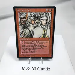 MTG - Ice Age - Karplusan Yeti - Rare - LP+ NM - Image 1