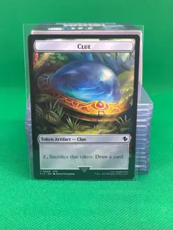 MTG Final Fantasy Commander - Clue 9 & Treasure 23 [Token] - Image 1