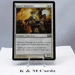 MTG - M13 - Ajani;s Sunstriker - #002 - Near Mint - Image 1