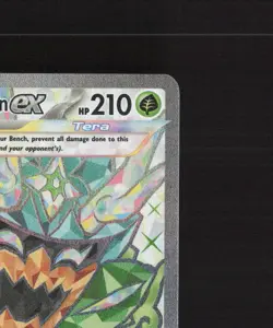 Teal Mask Ogerpon ex SVP166 Full Art Black Star Promo Holo Pokemon Card NM - Image 4