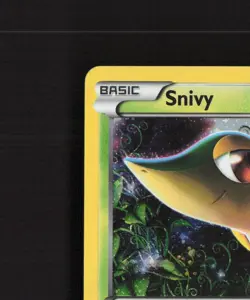 Snivy BW06 Black & White Black Star Promo Holo Pokemon Card LP - Image 3