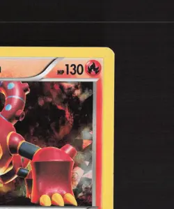 Volcanion 25/114 Steam Siege Cracked Ice Holo Holo Pokemon Card MP - Image 4