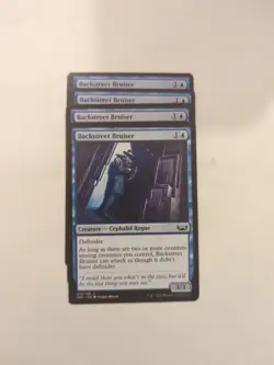 (4) Backstreet Bruiser *PLAYSET* Streets of New Capenna Regular NM MTG - Image 1