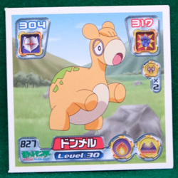 Numel 2005 Vintage Pokemon Seal Sticker No.827 Nintendo Gamefreak Japanese F/S - Image 1