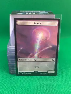 MTG Final Fantasy Commander - Squid 5 & Spirit 3 [Token] - Image 2