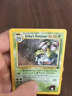 Pokemon TCG Erika's Venusaur 4/132 Holo Unlimited Pokemon Gym Challenge Hp - Image 3