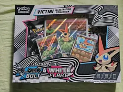 Pokemon TCG Scarlet & Violet White Flare Black Bolt Victini Collection - Image 1