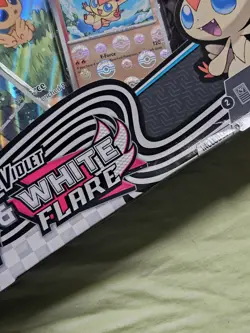 Pokemon TCG Scarlet & Violet White Flare Black Bolt Victini Collection - Image 3