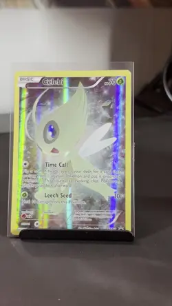 Pokemon Celebi XY111 XY Mythical Collection Full Art Holo Black Star Promo MP - Image 2