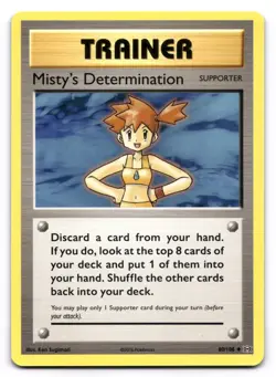 Misty's Determination NM 80/108 Evolutions Pokemon TCG Regular - Image 1