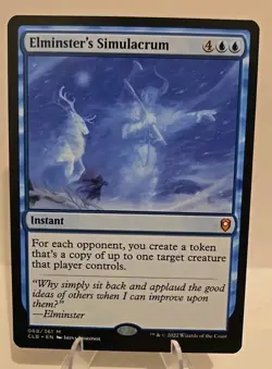 Elminster's Simulacrum MTG Commander Legends: Battle for Baldur's Gate - Image 1