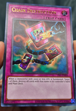 Yugioh Chain Destruction PSV-EN006 Ultra Rare Pharaoh's Servant - NM - Image 3