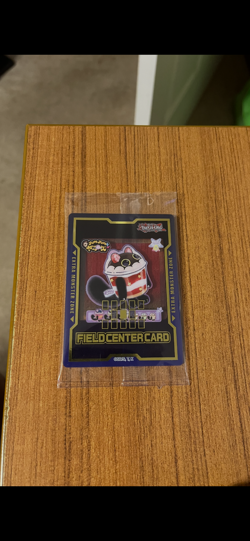 Cupsy Yummy Justice Hunters Field Center Card SEALED Yugioh TCG - Image 1