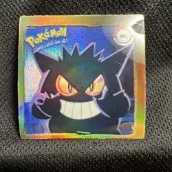 Gengar R02, NM, Gold Bordered Holo, Artbox Series 1, 1999 Sticker, Pokemon Cards - Image 1